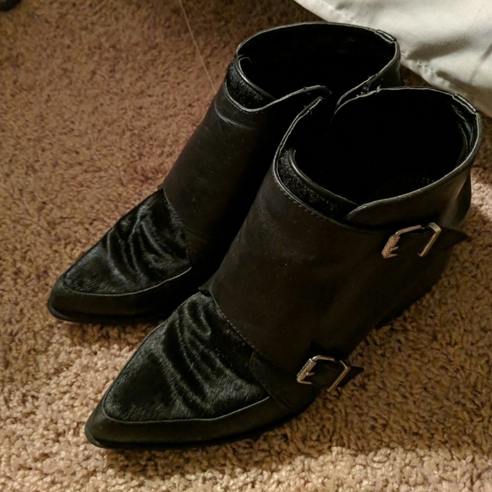 Sam Edelman Circus boots with buckle detail